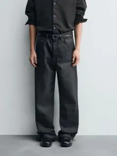 売り切れ品　ZARAリジットデニムのサムネイル