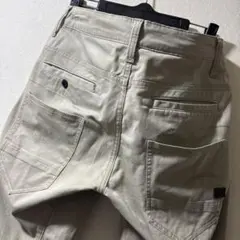 美品❣️ジースターロゥ❣️D-STAQ❣️ストレッチ入り❣️グレージュ色❣️