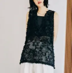 LEPSIM ニュアンス柄レーシーベスト 242836