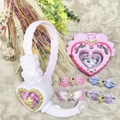 【美品】キミとアイドルプリキュア　アイドルハートブローチ　アイドルハートインカム