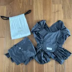 Konny 抱っこ紐 チャコール メッシュ M