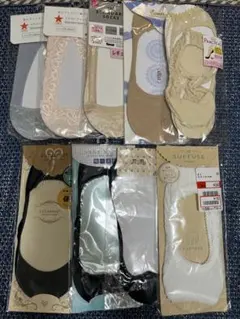 レディース フットカバー ソックス まとめ売り9足のサムネイル