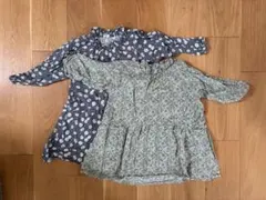 BREEZE 花柄ワンピース 2枚セット 110cm