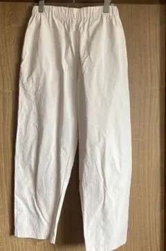パンツ MEER.2025 TUCK WIDE NYLON PANTS(WHT) MEER.2025 TUCK WIDE NYLON PANTS(WHT) - メルカリ