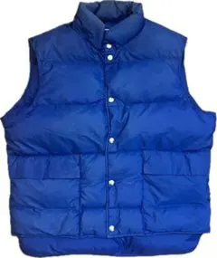 ［M］90s エルエルビーン ダウンベスト ネイビー古着