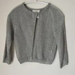 Ravissant Laviere メタリックニットカーディガンのサムネイル
