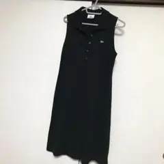 LACOSTE ラコステ　ノースリーブ　ポロシャツ　ワンピース