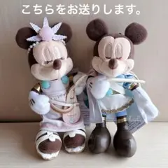 ディズニーシー　24周年　ミッキーミニー　ぬいぐるみバッジ　ぬいば