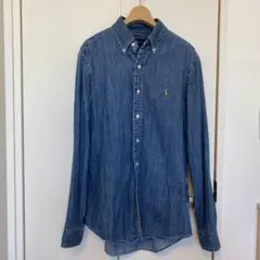 RALPH LAUREN ラルフローレン　デニムシャツ ボタンダウンシャツ　S