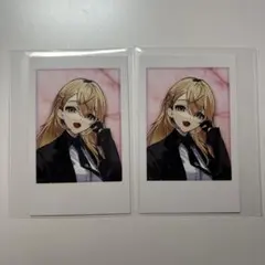 家長むぎ　ハピトリ5th Anniversary ランダムチェキ風カード