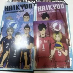 ハイキュー!!ミニファイルコレクション 音駒高校 烏野高校