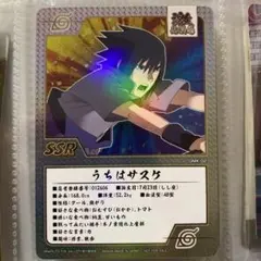 美品】NARUTO THE GALLERY ナルト ゲマキ風カード サスケ - メルカリ