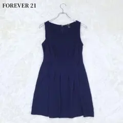 Forever21 ノースリーブワンピース シフォン素材 シンプル カジュアル