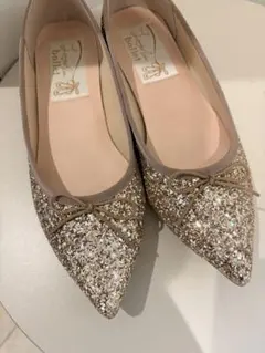 launa lea ballet フラットシューズ グリッター 25.0cm