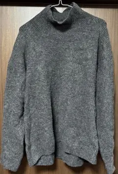 最終値下げUNIQLO グレースフレヤーンハイネックセーター XL