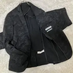 美品✨ ZARAMAN セットアップ 迷彩 伸縮性 48 L相当 カモフラージュ