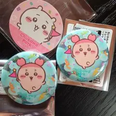 【未使用】ちいかわパーク限定 ホログラム缶バッジ