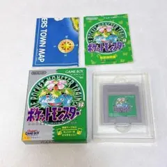 ポケットモンスター 緑 カセット初期版 刻印00 ゲームボーイ ポケモン