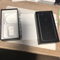 【空箱】Apple iPhone 7 ジェットブラック【128GB】