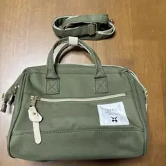 anello ショルダーバッグ カーキ 2way