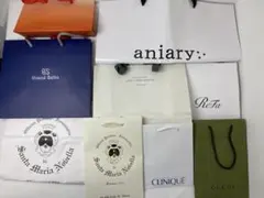 【豪華】ティファニーチャーム等付！ハイブランド紙袋・布袋 53点セット