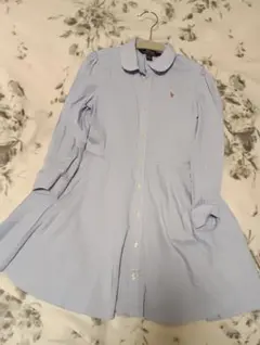 POLO♡ポロラルフローレン 120cm 女の子 長袖シャツワンピース