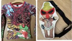 値下　ヒステリックグラマー　長袖　ボディバッグ　斜めがけバッグ　ショルダー