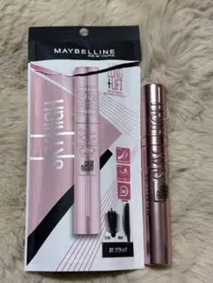 メイベリン　スカイハイ01 マスカラ　ブラック 1度使用のみ