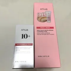 Anua アヌア ナイアシンアミド ダークスポットセラム 美容液 桃 洗顔