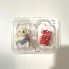 シール付き　シルバニア　赤ちゃん工作だいすきシリーズ フローラウサギの赤ちゃん