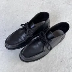 Paraboot モールラック レースアップブーツ ブラックフランス製 - メルカリ