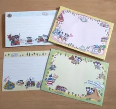 ディズニー　お手紙セット