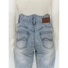 【値下げ中】Eaphi WAVE DESIGN HIGH WAIST DENIM