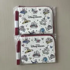 JALパックオリジナル　東京ディズニーリゾート パスケース 2個セットのサムネイル