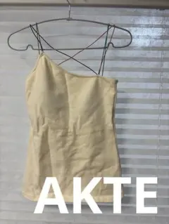AKTEブラック タンクトップのサムネイル