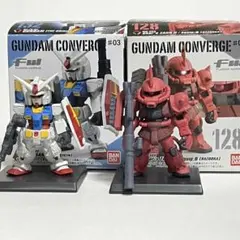 ガンダム、ザク　コンバージ