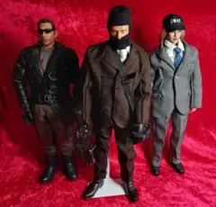 1/6 HotToys女性素体、ターミネーター、メーカー不明銀行強盗の3体セット