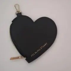 JILL by JILLSTUART ハート型コインケース ブラック