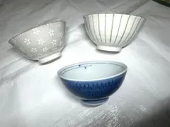 有田焼　一峰　飯碗 和食器　内2点ブランド不明　新品未使用含む　合計3点セットのサムネイル
