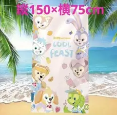 リ*カ様 ディズニー　ダッフィーフレンズ　ビーチタオル