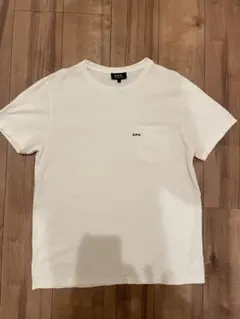皆様と良いお取り引きを様　新品未使用品A.P.C. Tシャツ ホワイト Lサイズ 2026年最新】apc tシャツの人気アイテム - メルカリ
