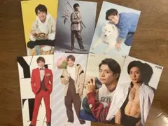 岸優太　厚紙カード　デタカ