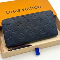 ルイヴィトン モノグラム アンプラント ジッピーウォレットマリーヌルージュ