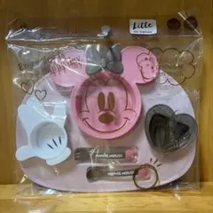 【新品未使用】ミニーマウス　アイコン　ランチプレート　離乳食　食器