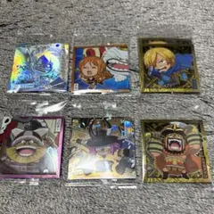 ワンピース にふぉるめーしょん 大海賊シールウエハース 7枚セット