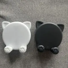 ねこモチーフ　スマホスタンド 2個セット