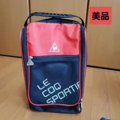 le coq sportif シューズケース ブラック レッドのサムネイル
