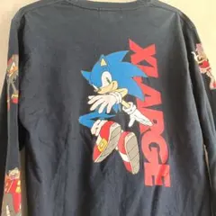 XLARGE×SONIC コラボアイテム ソニック ロンT メンズS