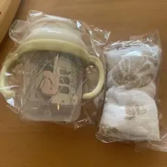 Afternoon Teaベビー用トレーニングマグカップ うさぎ柄 おまけ付きのサムネイル