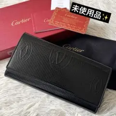 未使用✨Cartier カルティエ　ハッピーバースデーライン　長財布　ブラックのサムネイル